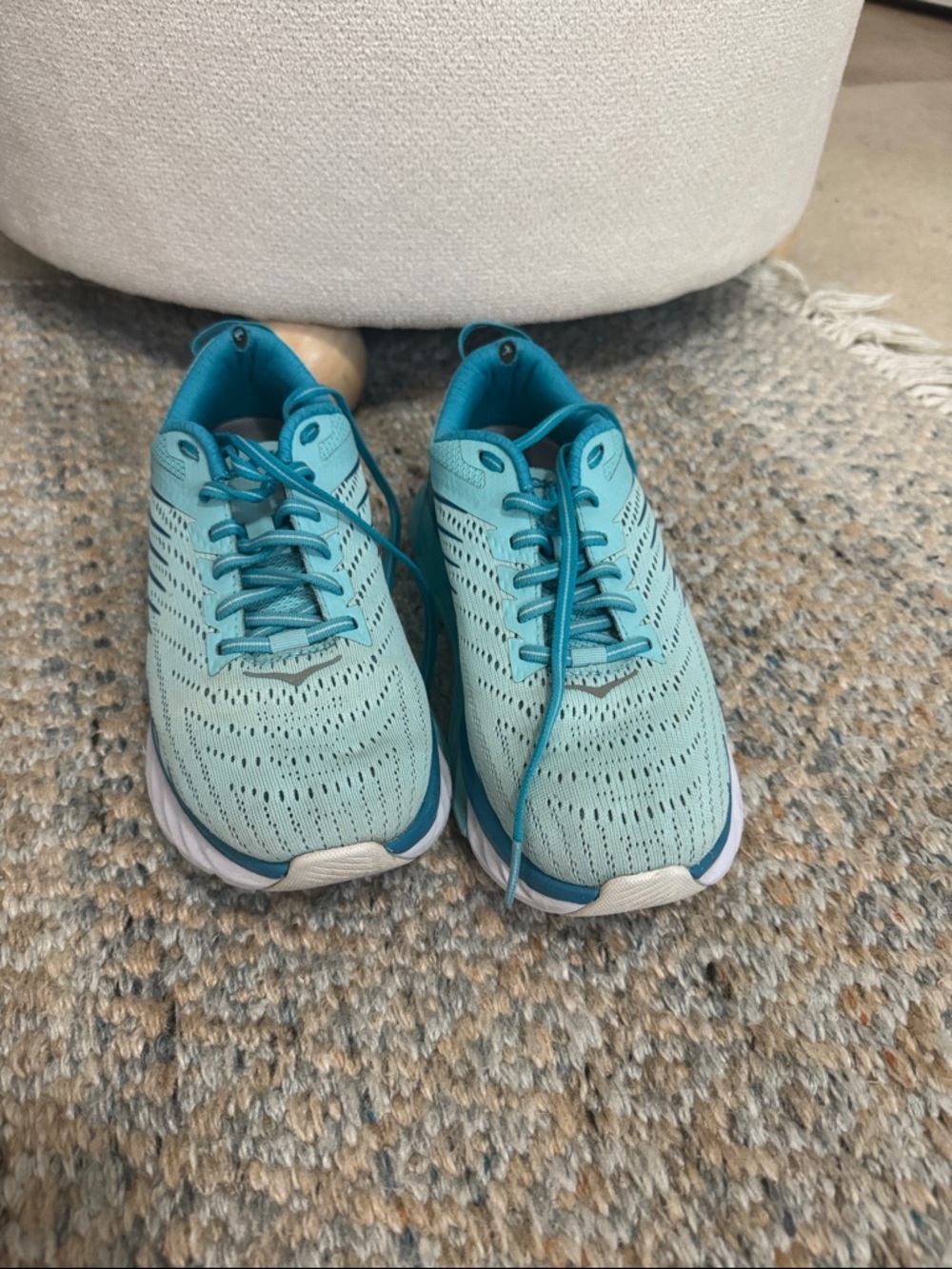 Hoka Arahi 4 Women's Running Shoes - Aqua Teal - Picture 2 of 5